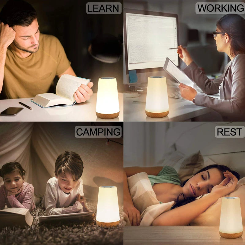 13-Color Touch Table Lamp