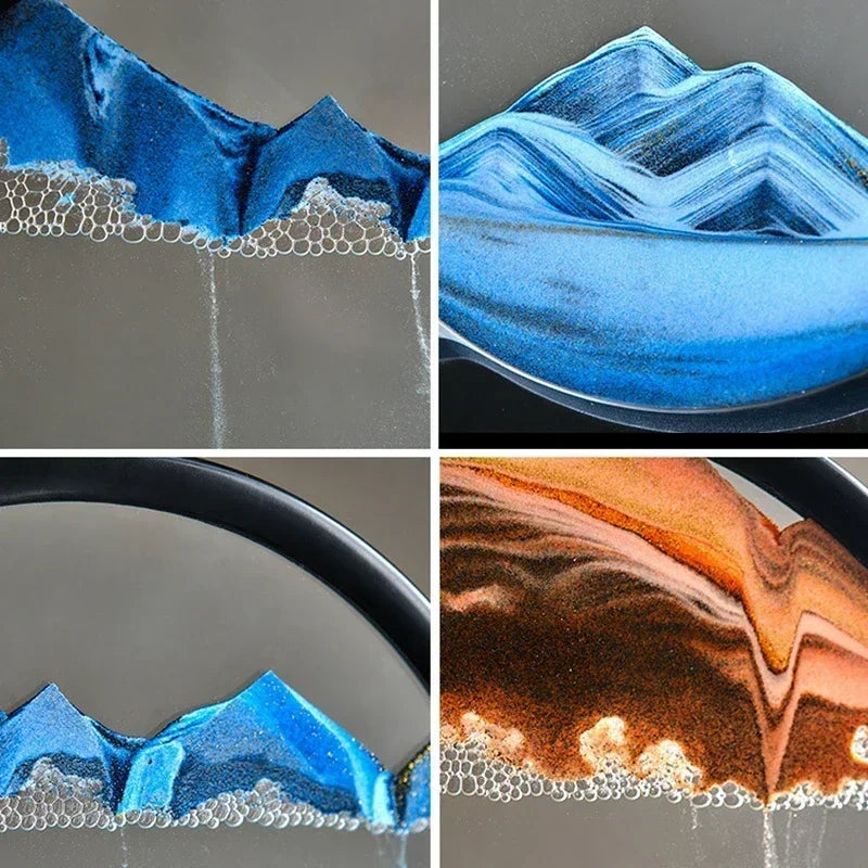 3D Moving Sand Art Picture - Deep Sea Sandscape