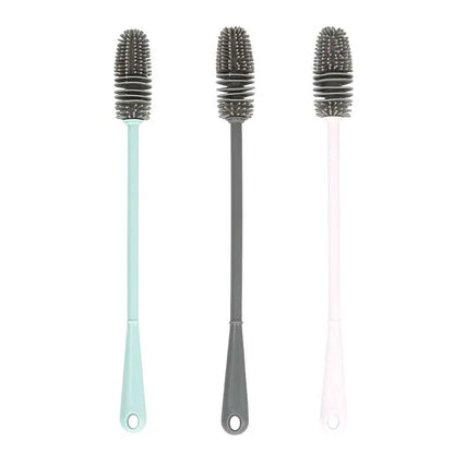 Silicone Long-Handle Bottle Cleaning Brush