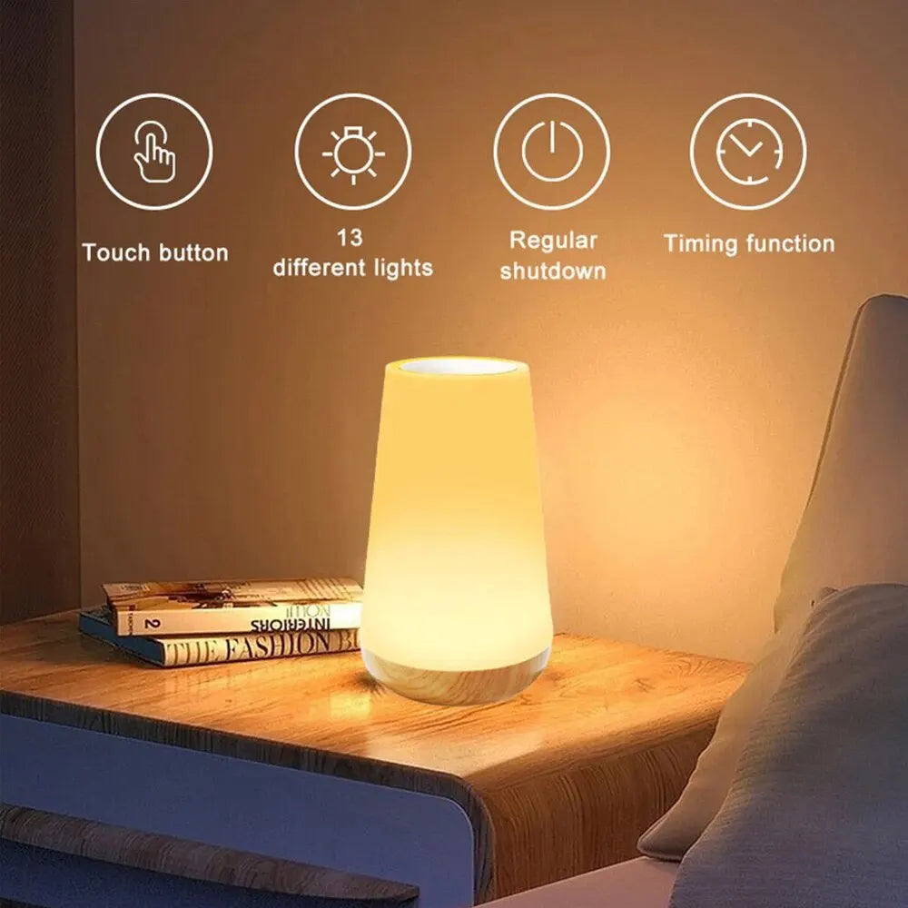 13-Color Touch Table Lamp