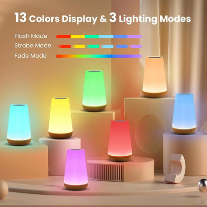 13-Color Touch Table Lamp