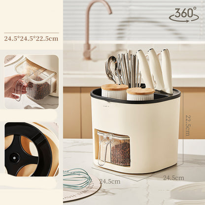 360° Rotating Kitchen Storage Holder